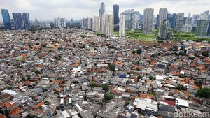 Potret Kepadatan Penduduk di DKI Jakarta