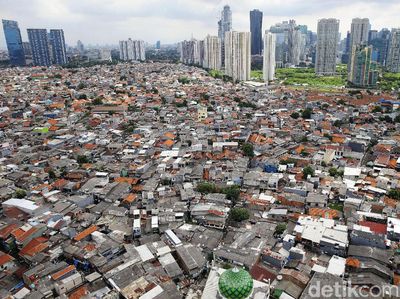 Potret Kepadatan Penduduk di DKI Jakarta