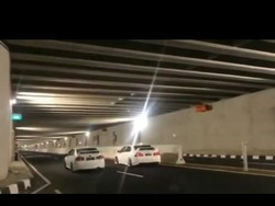 Polisi Soal Balapan di Underpass Kulon Progo: Untuk Komunitas Mobil di Jatim