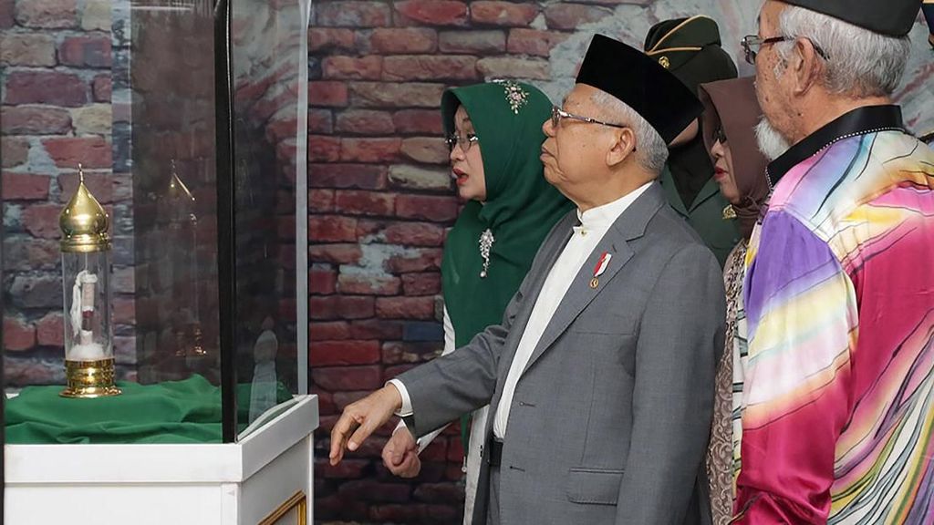 Momen Wapres Maruf Amin di Festival Jelajah Nusantara Momen Wapres Maruf Amin di Festival Jelajah Nusantara