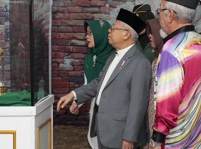 Momen Wapres Maruf Amin di Festival Jelajah Nusantara
