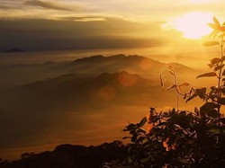 Inilah Sunrise Terbaik dari Puncak Gunung Cikuray Garut