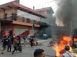 Huru-hara Laga Persebaya Vs Arema FC di Stadion Soepriadi Kota Blitar
