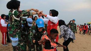Pasukan Garuda Kenalkan Budaya Indonesia di Kongo