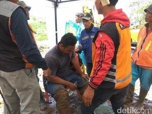 Tebing Pinggir Tol Cipularang Longsor Lagi, 1 Pekerja Cedera