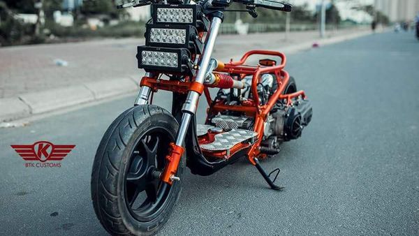 Modif Ekstrem Honda Zoomer