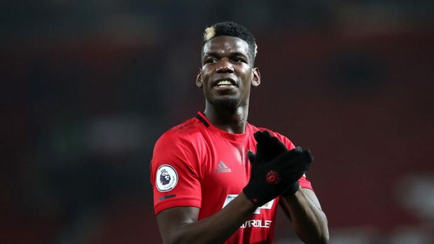 Pogba belum bisa bermain karena cedera. 