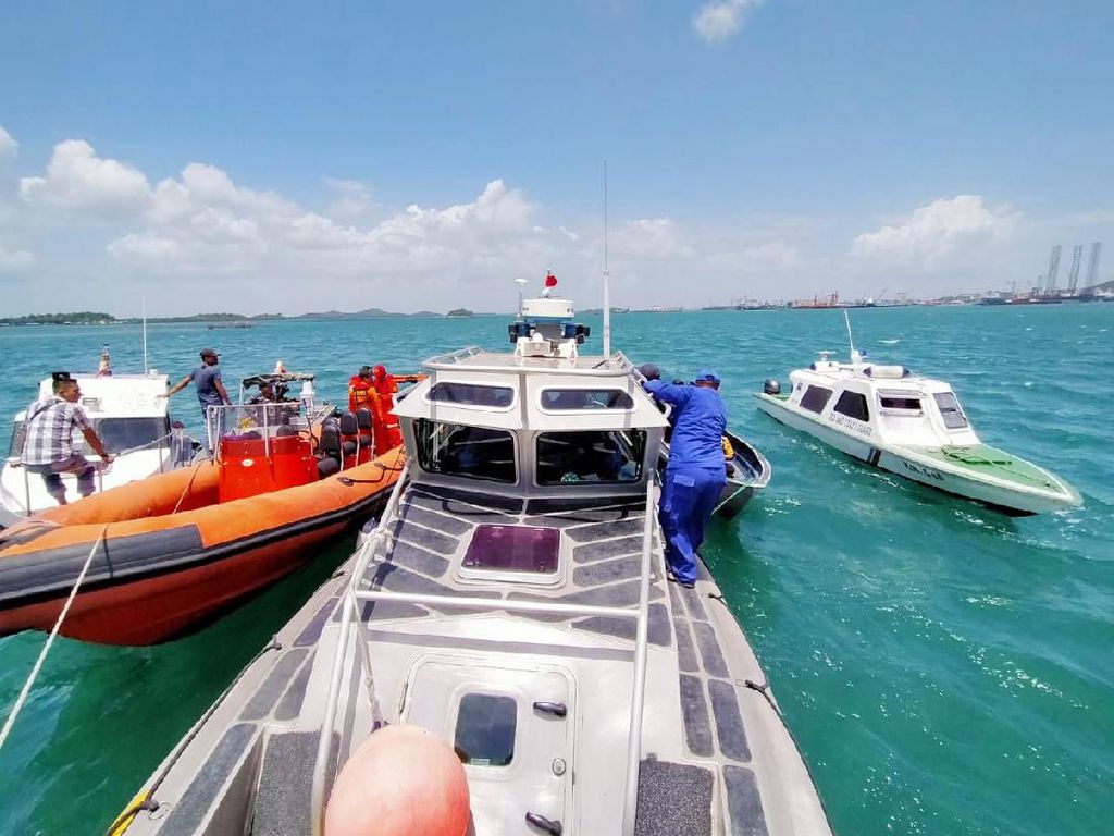 1 Korban Kapal Muatan Pasir Terbalik di Perairan Kepri Ditemukan Tewas