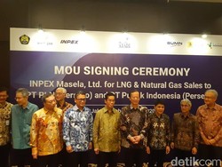 INPEX Mulai Bahas Penjualan Gas ke PLN-Pupuk Indonesia