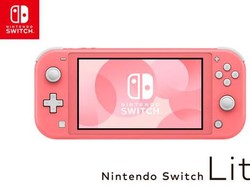 Imut Banget, Nintendo Siapkan Switch Lite Warna Coral Pink