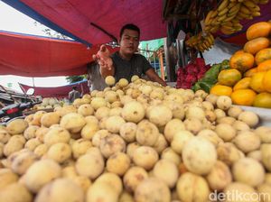 Laris Manis Buah Lokal Ditengah Tingginya Harga Buah Impor