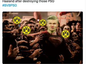 Deretan Meme Keganasan Erling Haaland