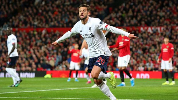 Lallana mencetak satu gol di Liga Inggris musim ini.