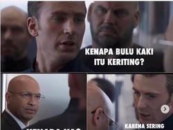 Captain America Dikeroyok Jadi Meme Receh, soal Bulu Kaki hingga Bebek