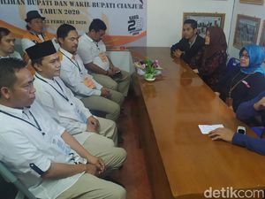 Balon Independen Toha-Ade Setor Persyaratan Pilbup Cianjur