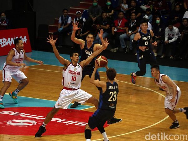 Korsel Bungkam Indonesia di Kualifikasi FIBA Asia 2021