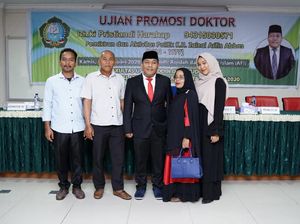 Inspiratif, Anak Tukang Tambal Ban di Sumut Lulus S3 di Usia 33 Tahun