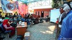 Tak Boleh ke Sidoarjo, Jakmania Nobar di Kantor Kelurahan