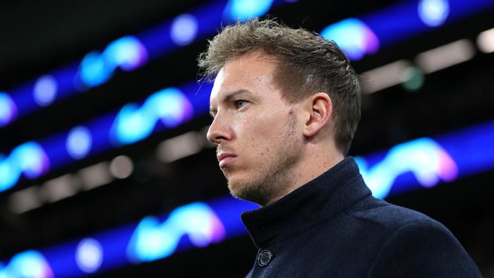 LONDON, ENGLAND - FEBRUARY 19: Julian Nagelsmann, Head Coach of RB Leipzig prior to the UEFA Champions League round of 16 first leg match between Tottenham Hotspur and RB Leipzig at Tottenham Hotspur Stadium on February 19, 2020 in London, United Kingdom. (Photo by Catherine Ivill/Getty Images)