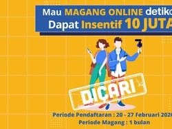 Inilah 20 Besar Peserta Magang Online detikcom