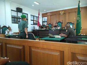 Divonis Bersalah di Kasus Perselingkuhan, Letkol AH Dihukum 8 Bulan Penjara Divonis Bersalah di Kasus Perselingkuhan, Letkol AH Dihukum 8 Bulan Penjara