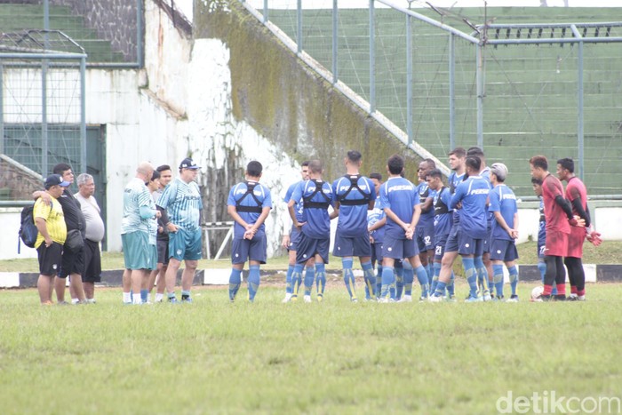 Latihan Persib Bandung menjelang Liga 1 2020.