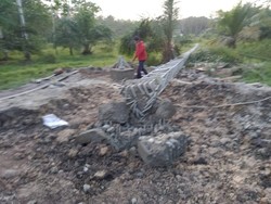 Tower Tumbang di Langkat Sumut, 3 Orang Tewas