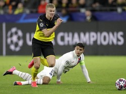 Wuzz....Saat Haaland Ngacir di Laga Dortmund Vs PSG