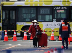 600 Penumpang Negatif Corona Diizinkan Turun dari Kapal Pesiar di Jepang