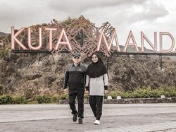 Saat Wapres Maruf Berolahraga di Mandalika Lombok