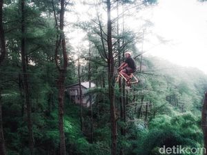 Dug Ser.. Sensasi Naik Sepeda Udara Malino