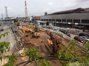 Penampakan Terkini Underpass Senen Extension