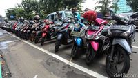 Parkir Ganjil-Genap Diberlakukan di Jalan Gajah Mada-Hayam Wuruk