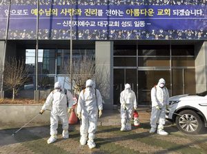 Ada Super-Spreader Corona, Daegu di Korsel Jadi Zona Perawatan Khusus