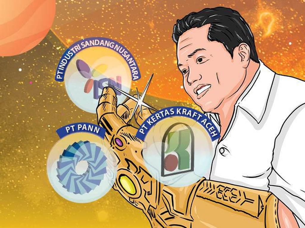 Deretan BUMN yang Terancam Kena Snap Erick Thohir Deretan BUMN yang Terancam Kena Snap Erick Thohir