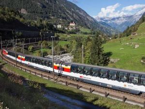 Terowongan Terpanjang Se-Dunia Gerogoti Pegunungan Alpen