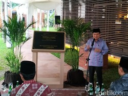 Jusuf Kalla Resmikan Musala di Hutan Kota GBK