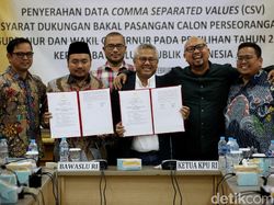 KPU Serahkan Data Syarat Bakal Calon Pilkada