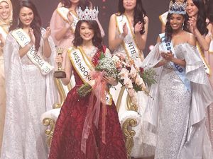 Foto: Pesona Carla Yules, Juara Miss Indonesia 2020 dari Sulsel