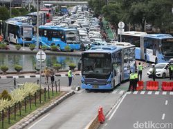 TransJ Berhenti Mendadak di Rel KA Bikin Geger, Sopir Disanksi
