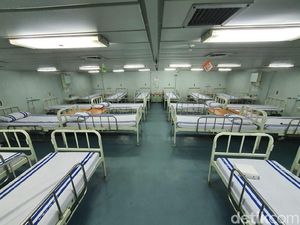 Penampakan Ruang Isolasi KRI Dr Soeharso, Disiapkan untuk Evakuasi 74 ABK