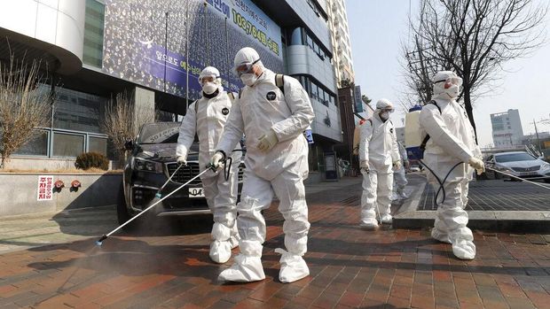 Penyebaran virus corona di Korea Selatan