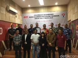 BOPI Serahkan Surat Rekomendasi Liga 1 2020 ke PT LIB