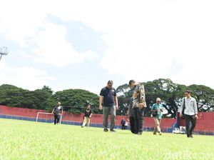 Jelang Liga 1 2020, Wali Kota Kediri Tinjau Kandang Persik