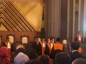 MA Lantik Ketua Muda Bidang Perdata, Pengawasan dan Pembinaan