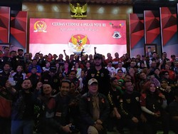 86 Klub Motor Ikut Sosialisasi 4 Pilar di MPR RI