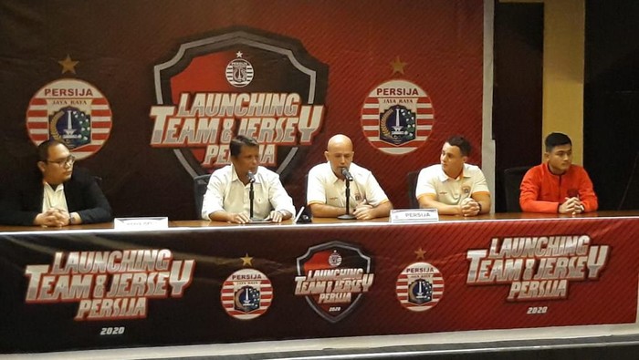 Konferensi pers Persija Jakarta