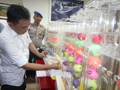 Persiapan Alat Undian Nasional Tabungan Simpeda