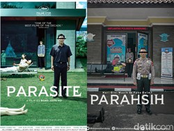 Viral, Poster Tertib Lalu Lintas Polresta Bandung Ala-ala Cover Film Parasite