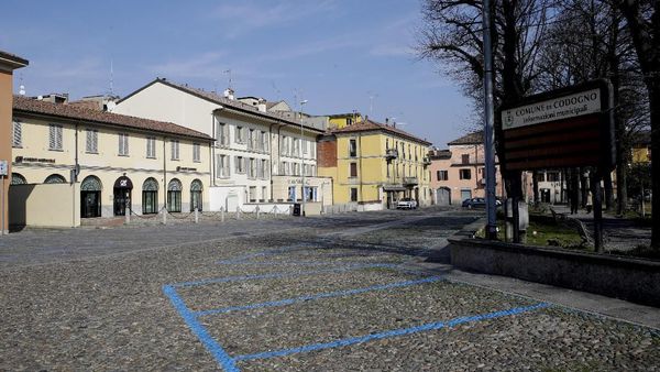 Penampakan Italia bak Kota Mati Akibat Corona